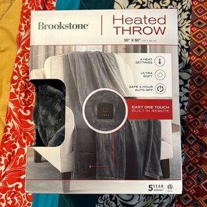 Heated throw/blanket